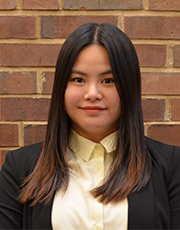 Irene Zou poses for a photo at the Chaifetz School of Business