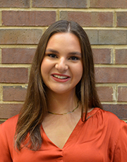 Madelyn Pulver poses for a photo at the Chaifetz School of Business